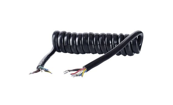 Cablu electric spiralat 4m - fara stecher