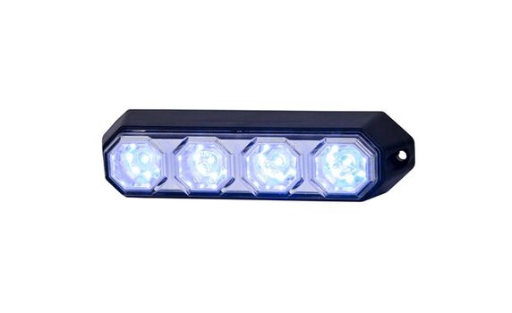 Lampa avertizare LED albastru LDO 2260 (Girofar)